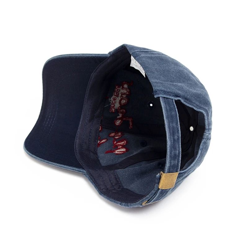 CNTANG Cotton Letter Embroidery Baseball Cap 4