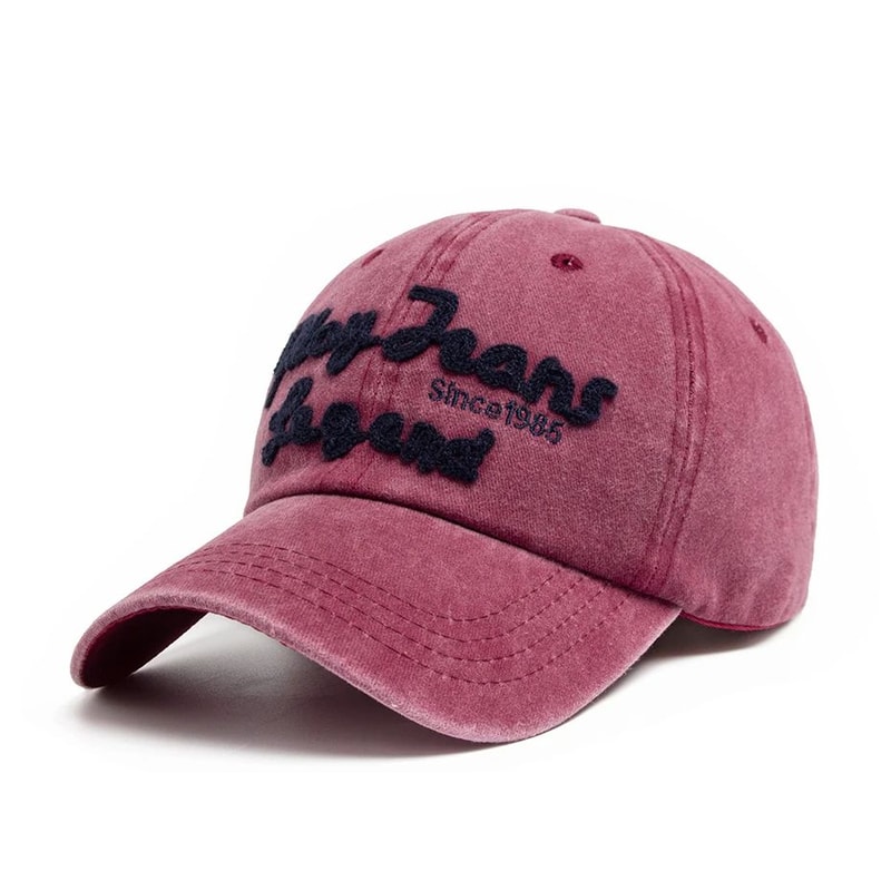 CNTANG Cotton Letter Embroidery Baseball Cap 6