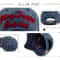 CNTANG Cotton Letter Embroidery Baseball Cap 7