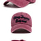 CNTANG Cotton Letter Embroidery Baseball Cap 8