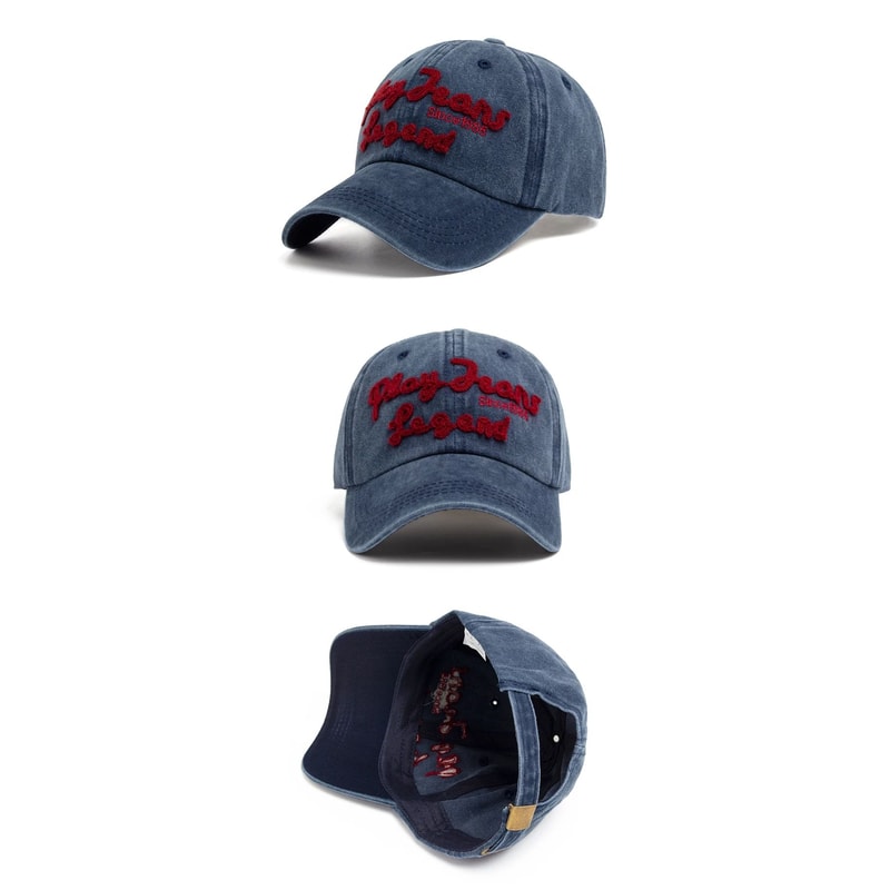 CNTANG Cotton Letter Embroidery Baseball Cap 9