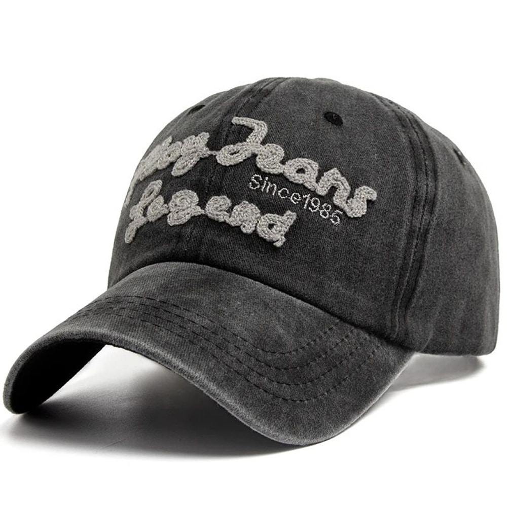 CNTANG Cotton Letter Embroidery Baseball Cap 15