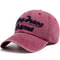 CNTANG Cotton Letter Embroidery Baseball Cap 13