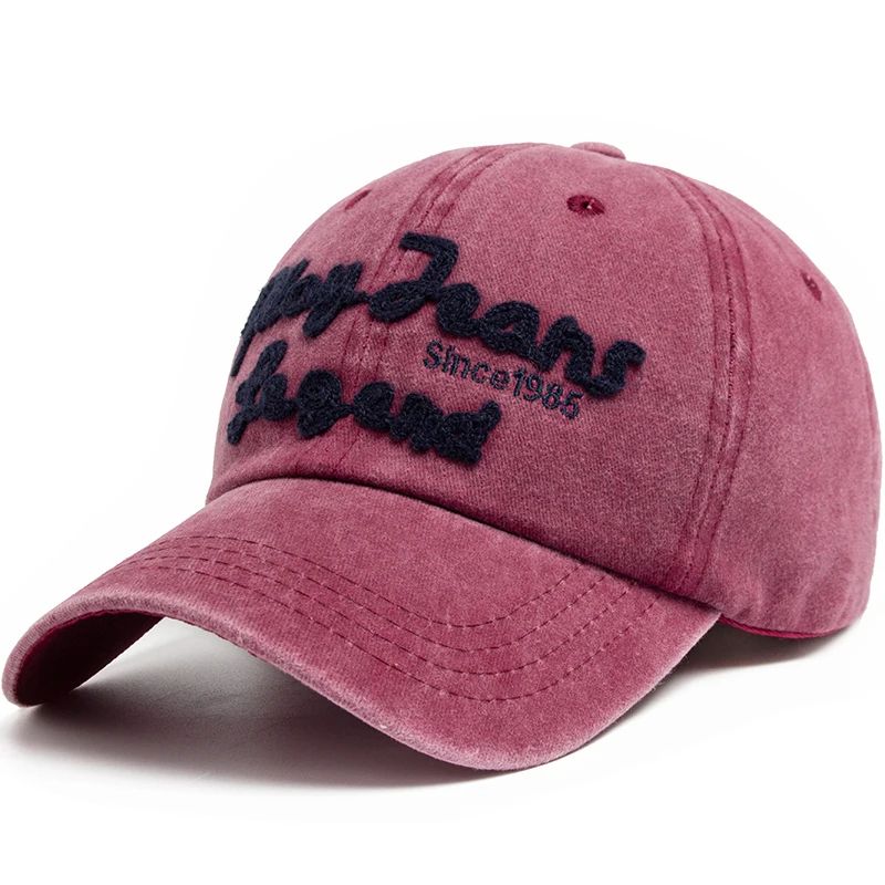 CNTANG Cotton Letter Embroidery Baseball Cap 13