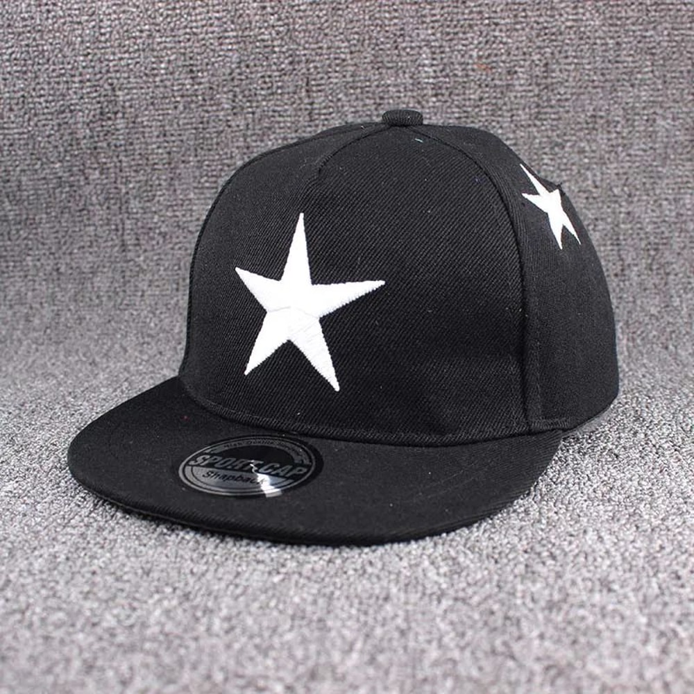 Kids Star Snapback Baseball Cap For Boys And Girls 11