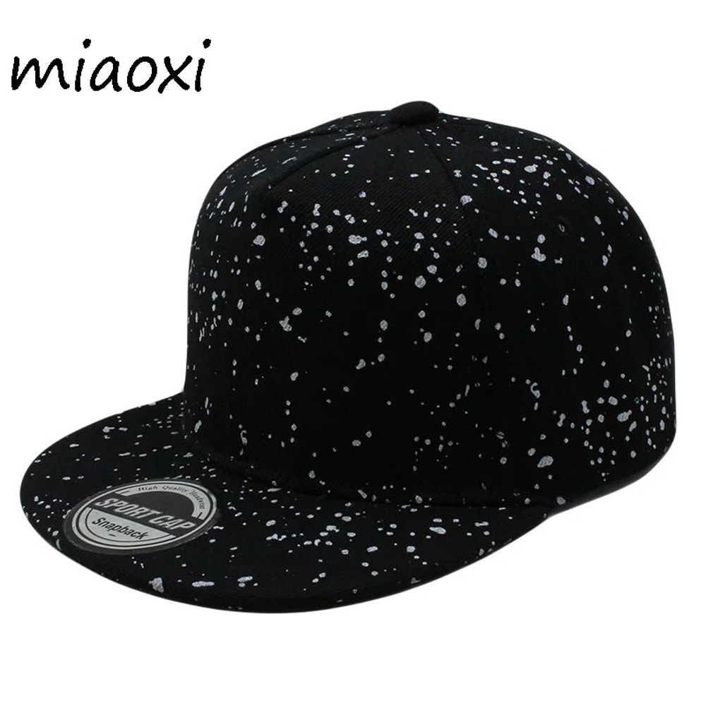 Kids Polka Dot Adjustable Snapback Baseball Cap 0