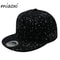 Kids Polka Dot Adjustable Snapback Baseball Cap 0
