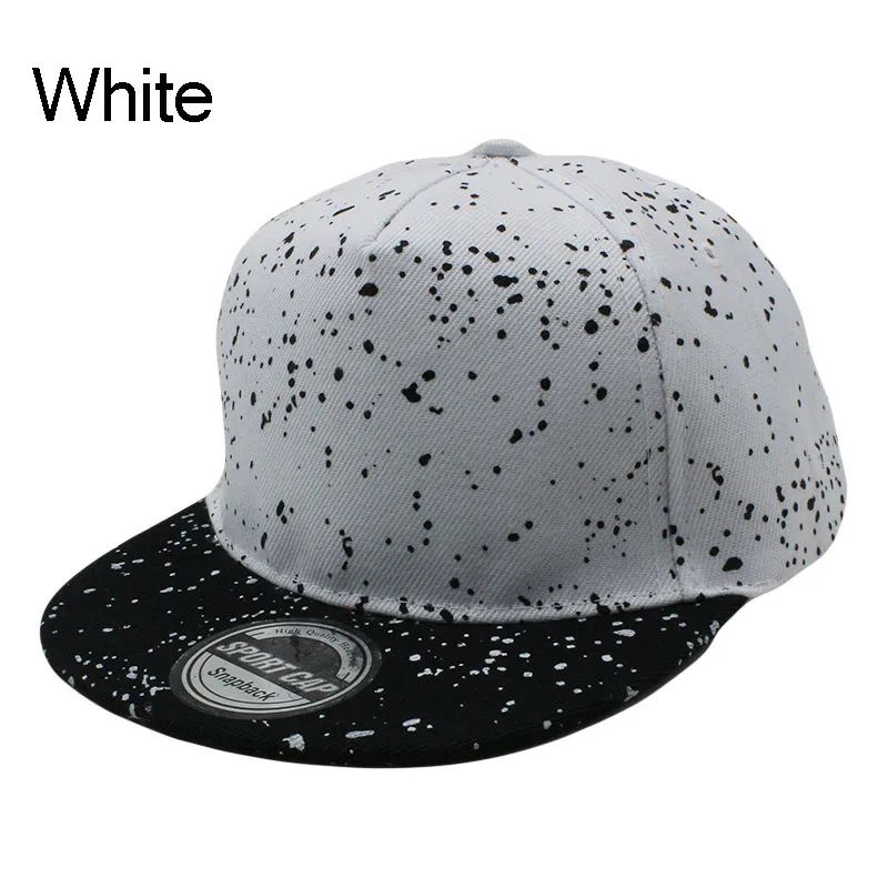 Kids Polka Dot Adjustable Snapback Baseball Cap 8