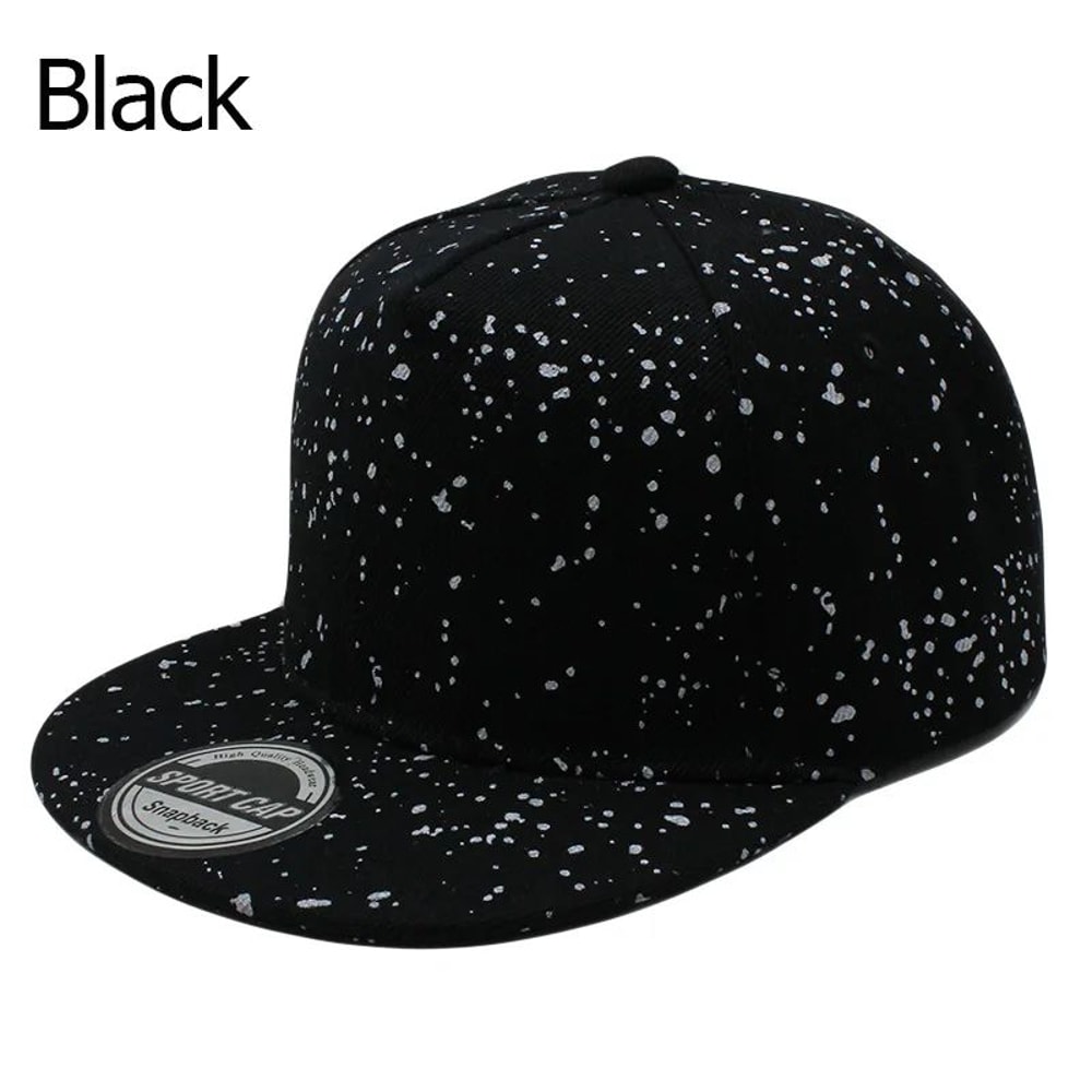 Kids Polka Dot Adjustable Snapback Baseball Cap 7