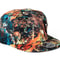 Graffiti Bones Flat Visor Snapback Baseball Cap 7