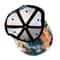 Graffiti Bones Flat Visor Snapback Baseball Cap 10