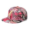 Graffiti Bones Flat Visor Snapback Baseball Cap 17