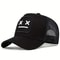 Unisex XX Embroidery Mesh Snapback Baseball Cap 5