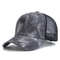 Women Tie Dye Ponytail Trucker Baseball Cap 7