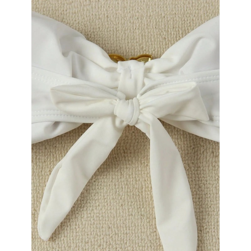 Sexy Bandeau Push Up Brazilian Thong Bikini Set 1