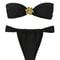 Sexy Bandeau Push Up Brazilian Thong Bikini Set 4