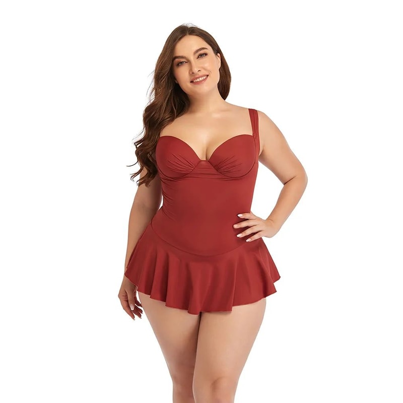 Plus Size Women Bikini Set Sexy Swimwear 2