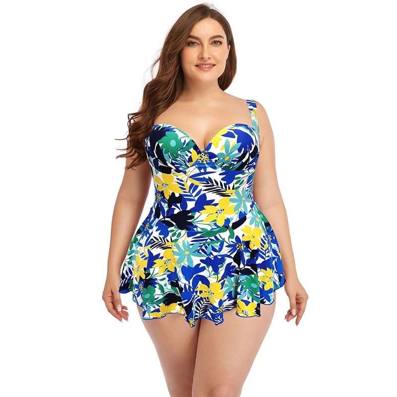 Plus Size Women Bikini Set Sexy Swimwear 10
