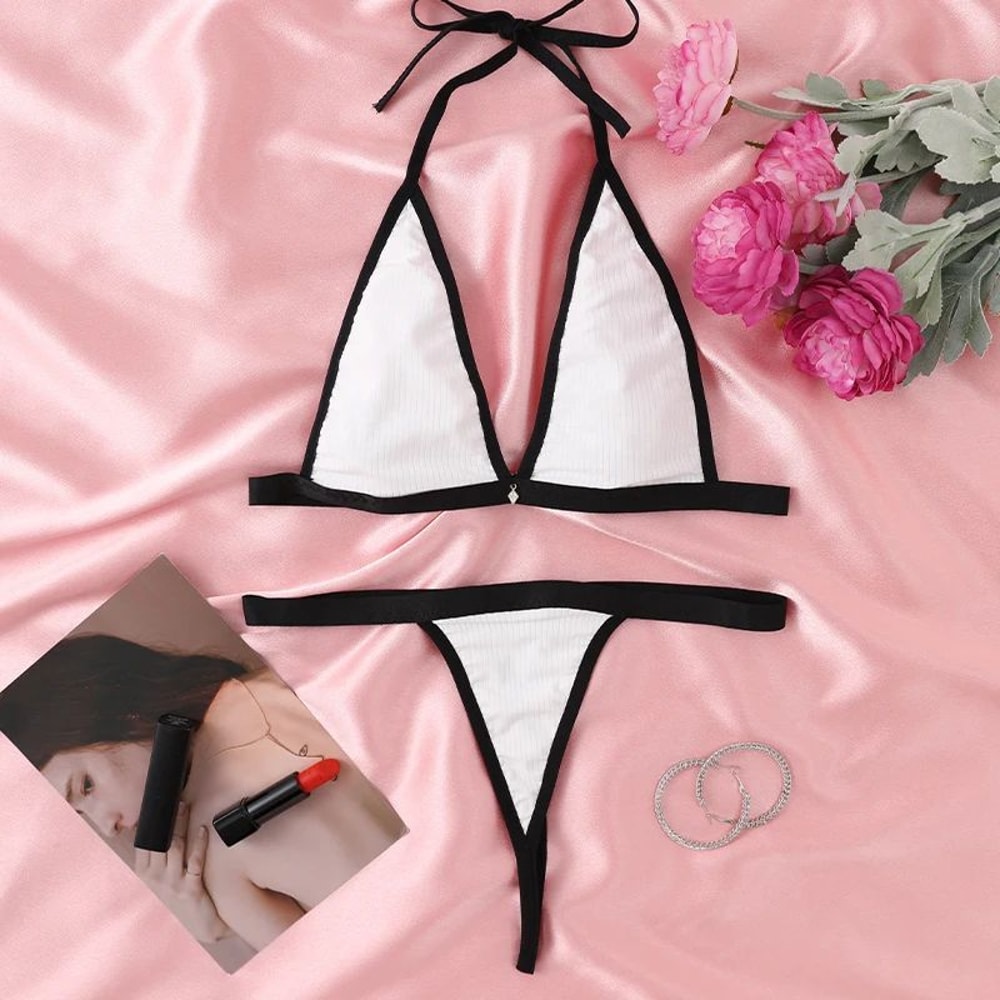Sexy Micro Brazilian Thong Bikini Set 7