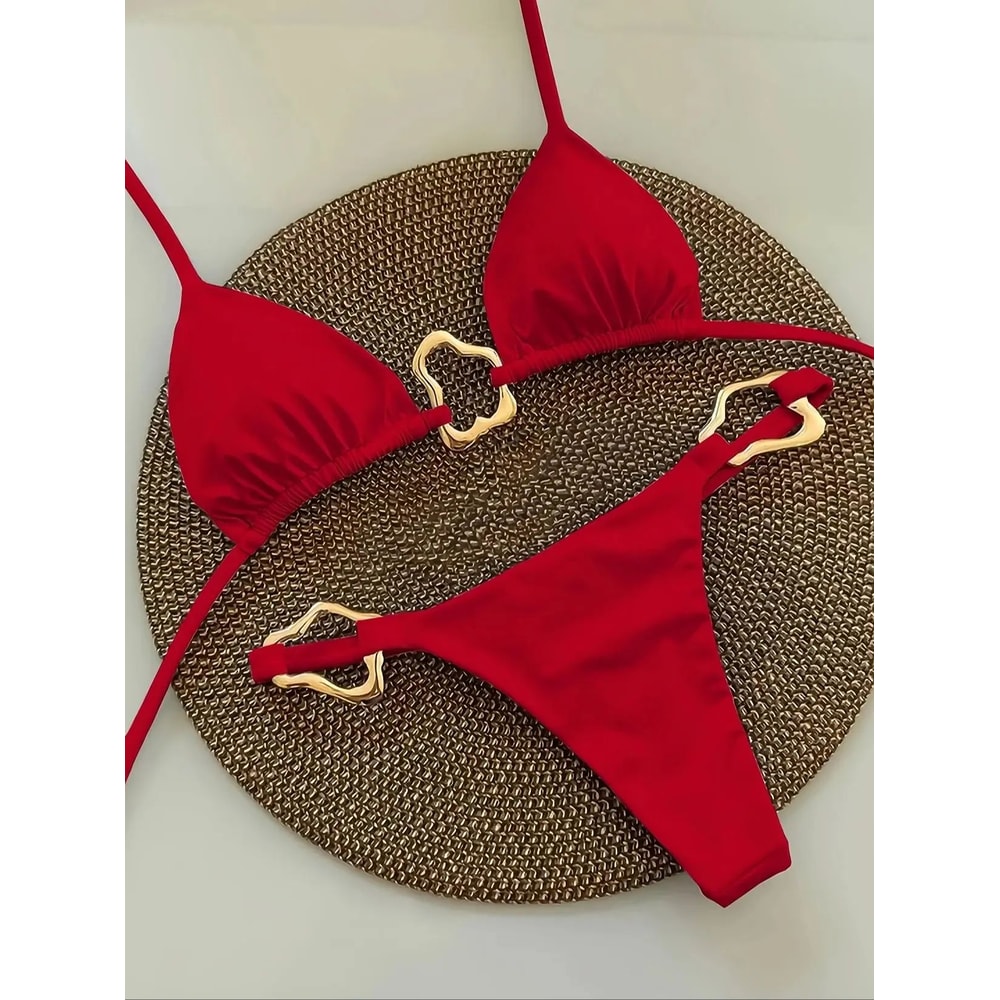 Sexy Micro Push Up Brazilian Bikini Set 4