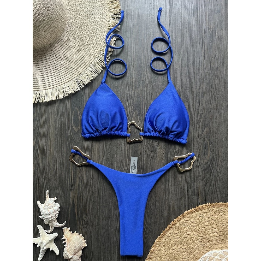 Sexy Micro Push Up Brazilian Bikini Set 10