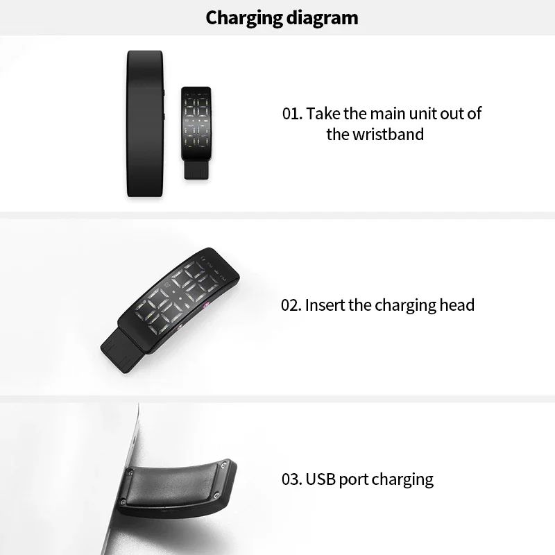 T5 Smart Fitness Wristband Activity And Sleep Tracker 2