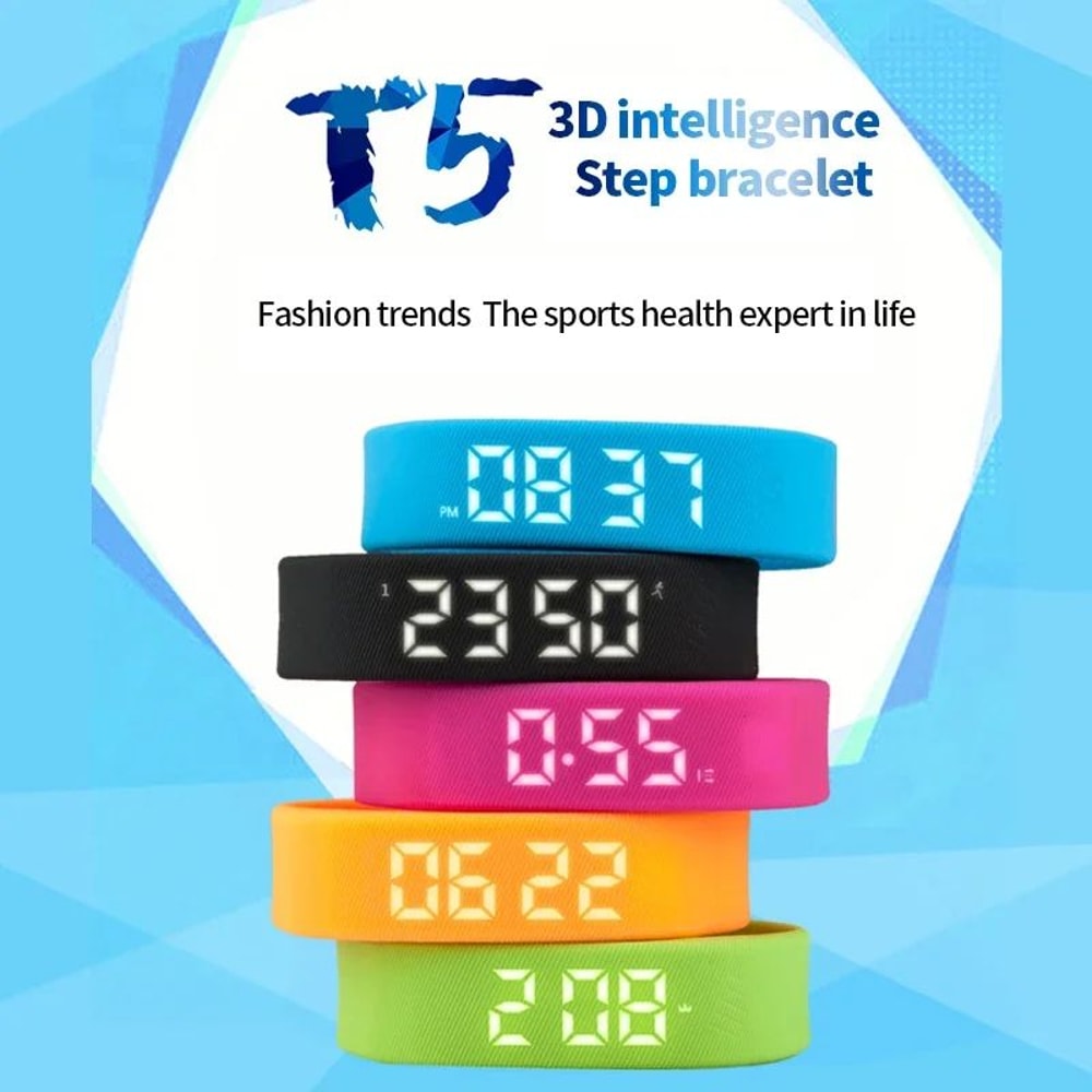 T5 Smart Fitness Wristband Activity And Sleep Tracker 5