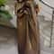 Womens Off Shoulder Puff Sleeve Loose Maxi Summer Dress 3