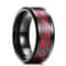 Mens Steampunk Gear Wheel Stainless Steel Carbon Fiber Ring 10