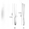 Stainless Steel Long Handle BBQ Cooking Tongs 5