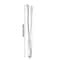 Stainless Steel Long Handle BBQ Cooking Tongs 8