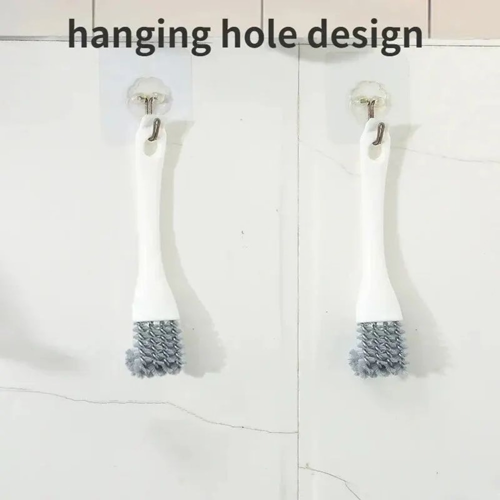 V Shape BBQ Grill Cleaning Brush With Scraper 4