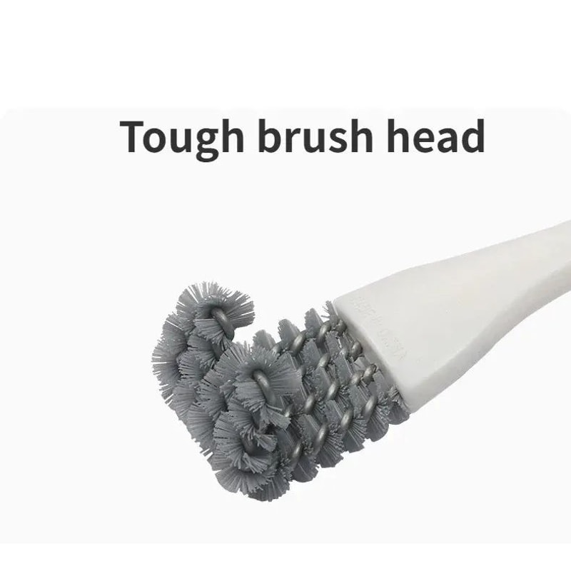 V Shape BBQ Grill Cleaning Brush With Scraper 8