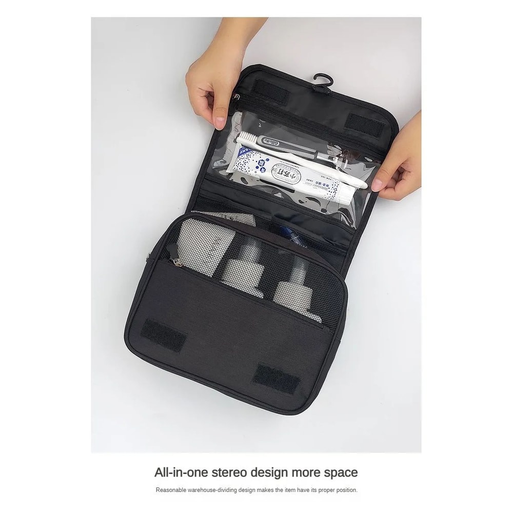 Foldable Hanging Toiletry Bag Travel Makeup Organizer 12