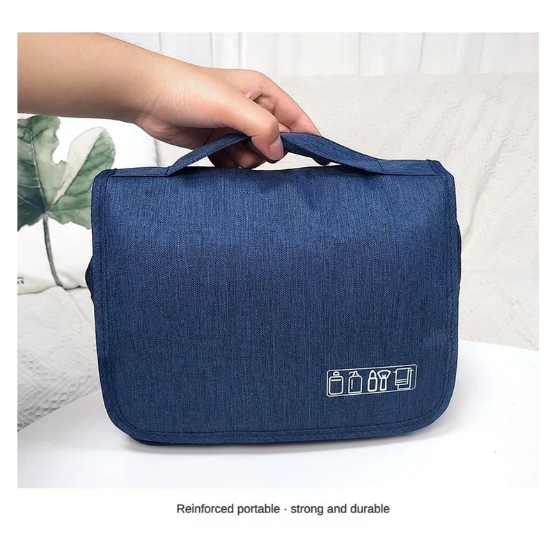 Foldable Hanging Toiletry Bag Travel Makeup Organizer 13