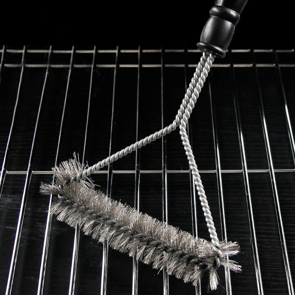 Stainless Steel BBQ Grill Cleaning Brush Heavy Duty 1