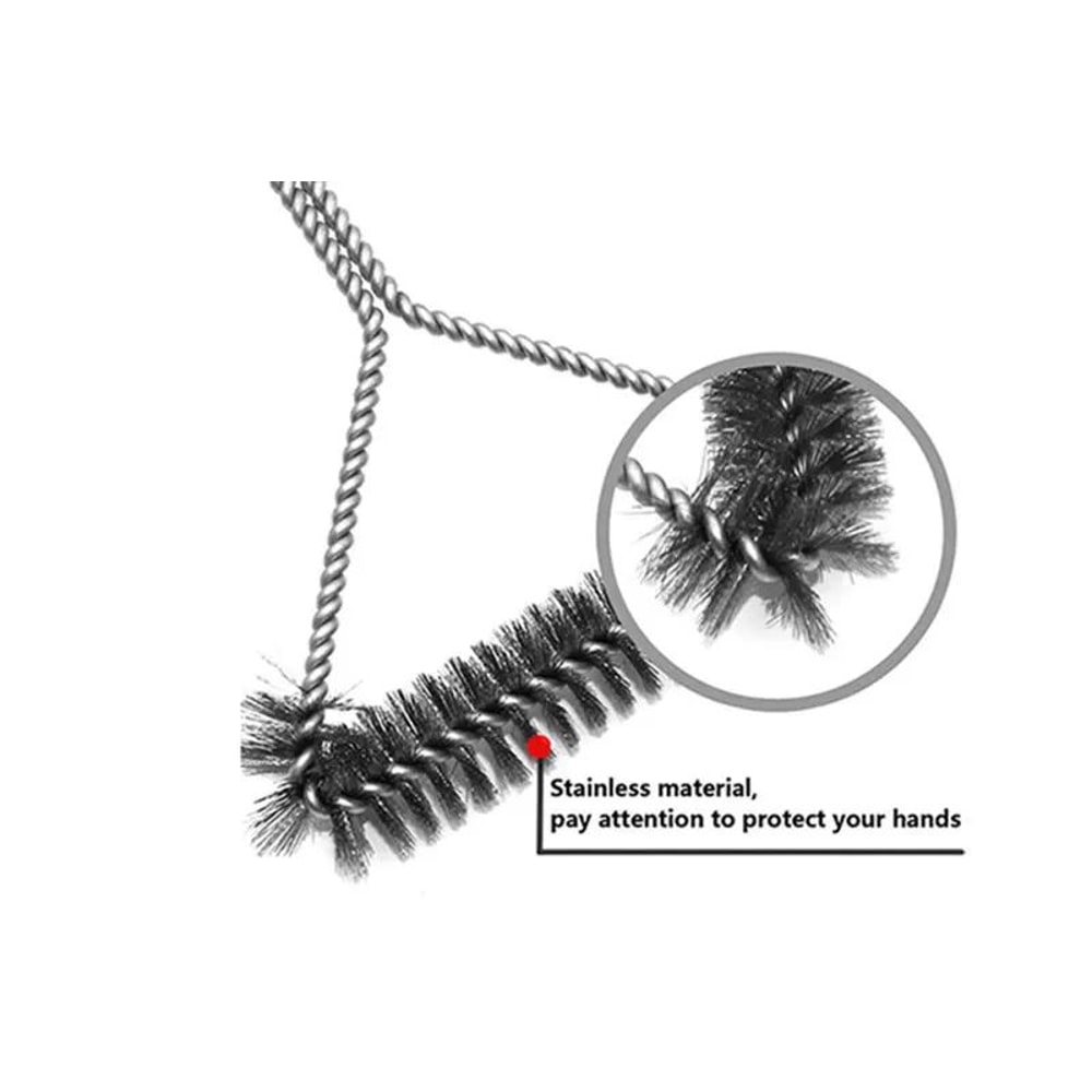 Stainless Steel BBQ Grill Cleaning Brush Heavy Duty 6
