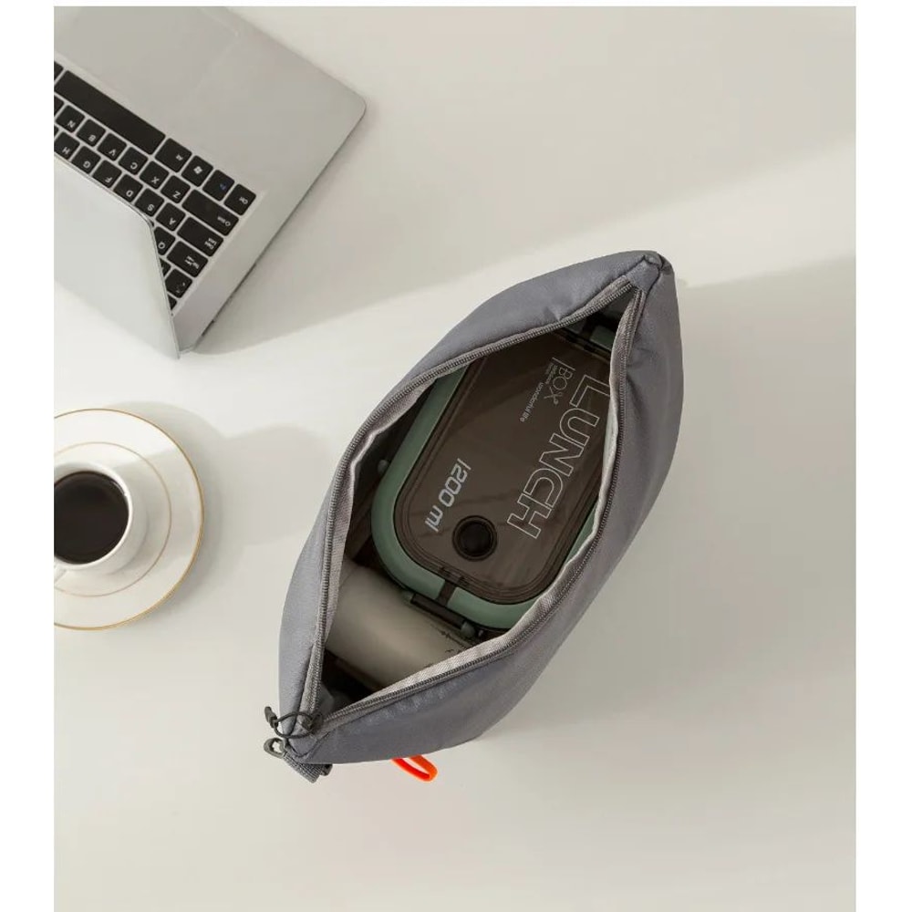 Portable Insulated Lunch Bag Aluminum Foil Bento Tote 10