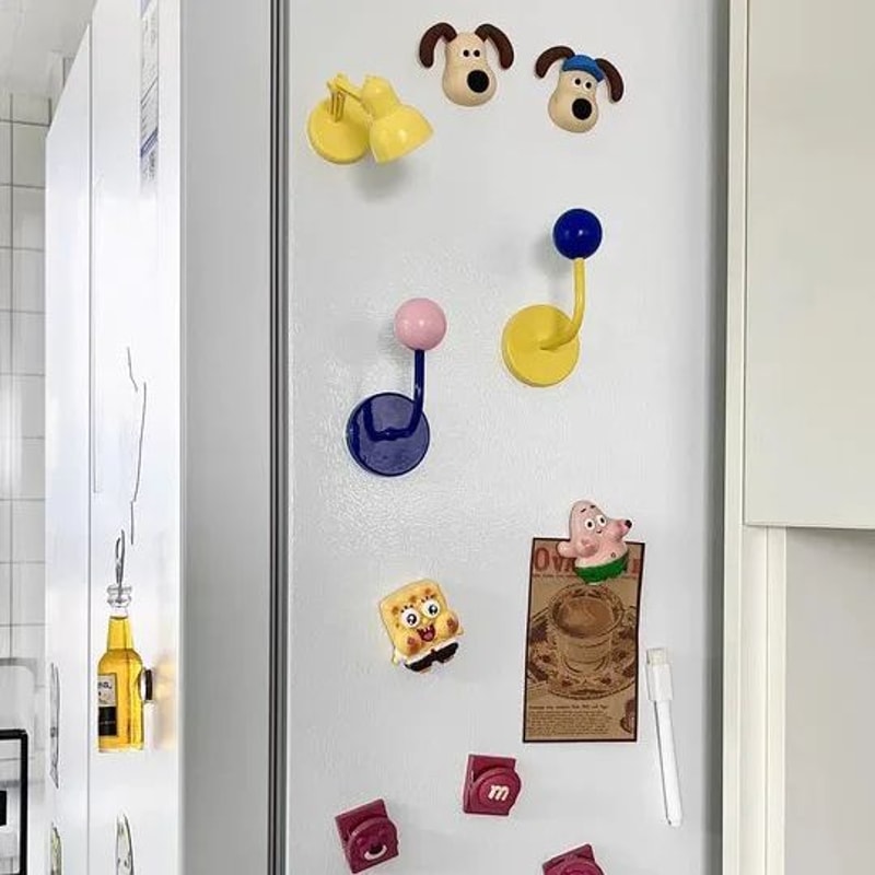 Strong Magnetic Hook Seamless Wall And Fridge Holder 10