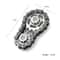 Metal Bike Chain Fidget Spinner Stress Relief Toy 8