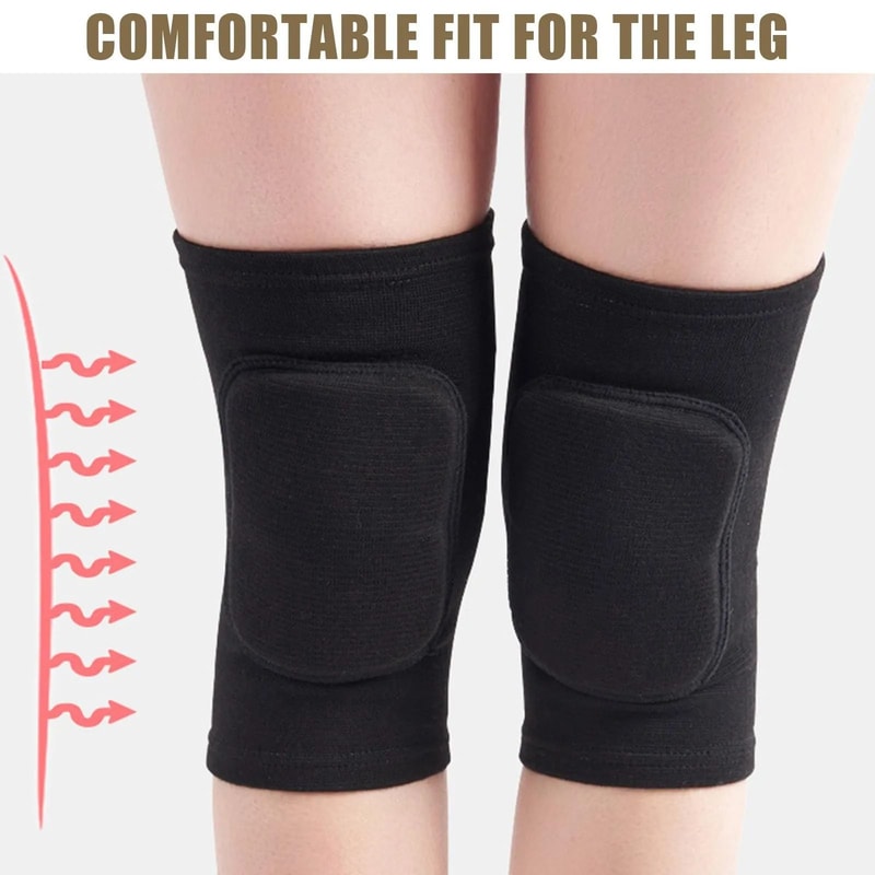 Sports Compression Knee Pads With Sponge Support 11