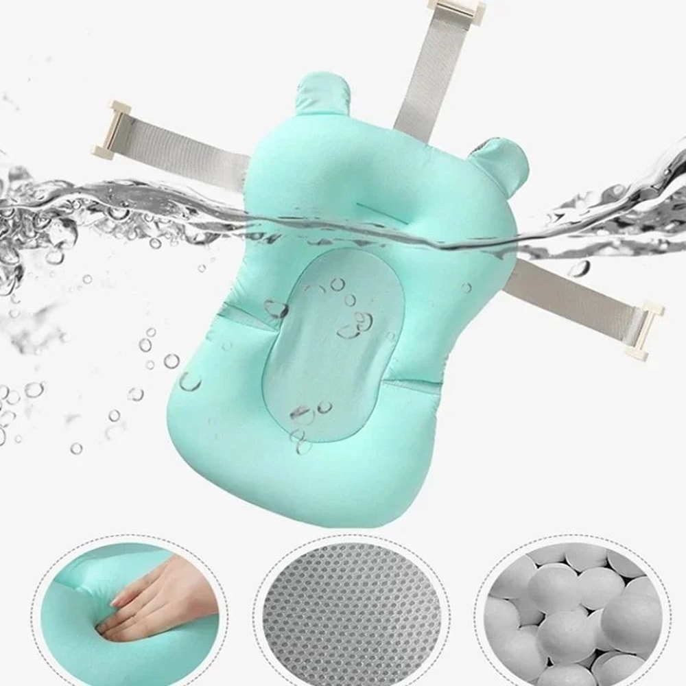 Adjustable Baby Bath Support Cushion Floating Seat Pad 3