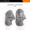 Mens Cotton Invisible Boat Socks With Anti Slip Heel 5 Pairs 9