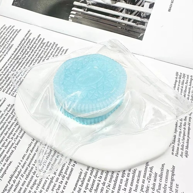 Soft Cookie Squishy Stress Relief Sensory Fidget Toy 8