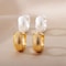 Gold Color Small Hoop Earrings Stainless Steel Womens Jewelry 5