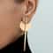 2 Piece Round Bar Earrings Set Trendy Womens Jewelry 0