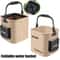 Portable Fishing Tackle Bucket Organizer Storage Box 0