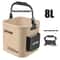 Portable Fishing Tackle Bucket Organizer Storage Box 7