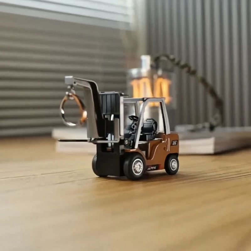 164 Remote Control Alloy Forklift Engineering Model Toy 4