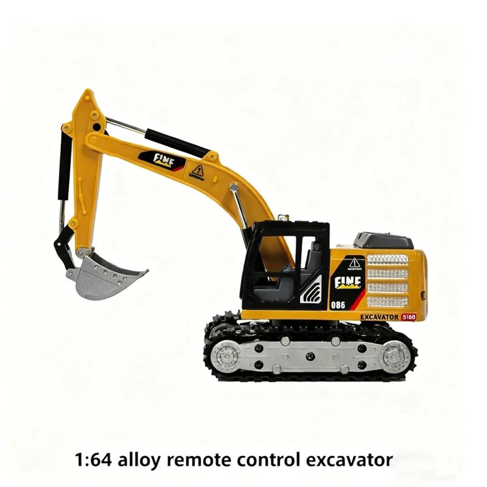 164 Remote Control Alloy Forklift Engineering Model Toy 9